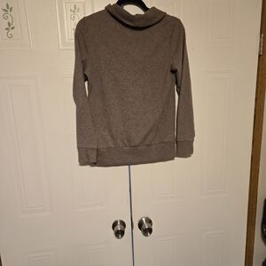 Banana Republic Gray Cowl Neck Sweater